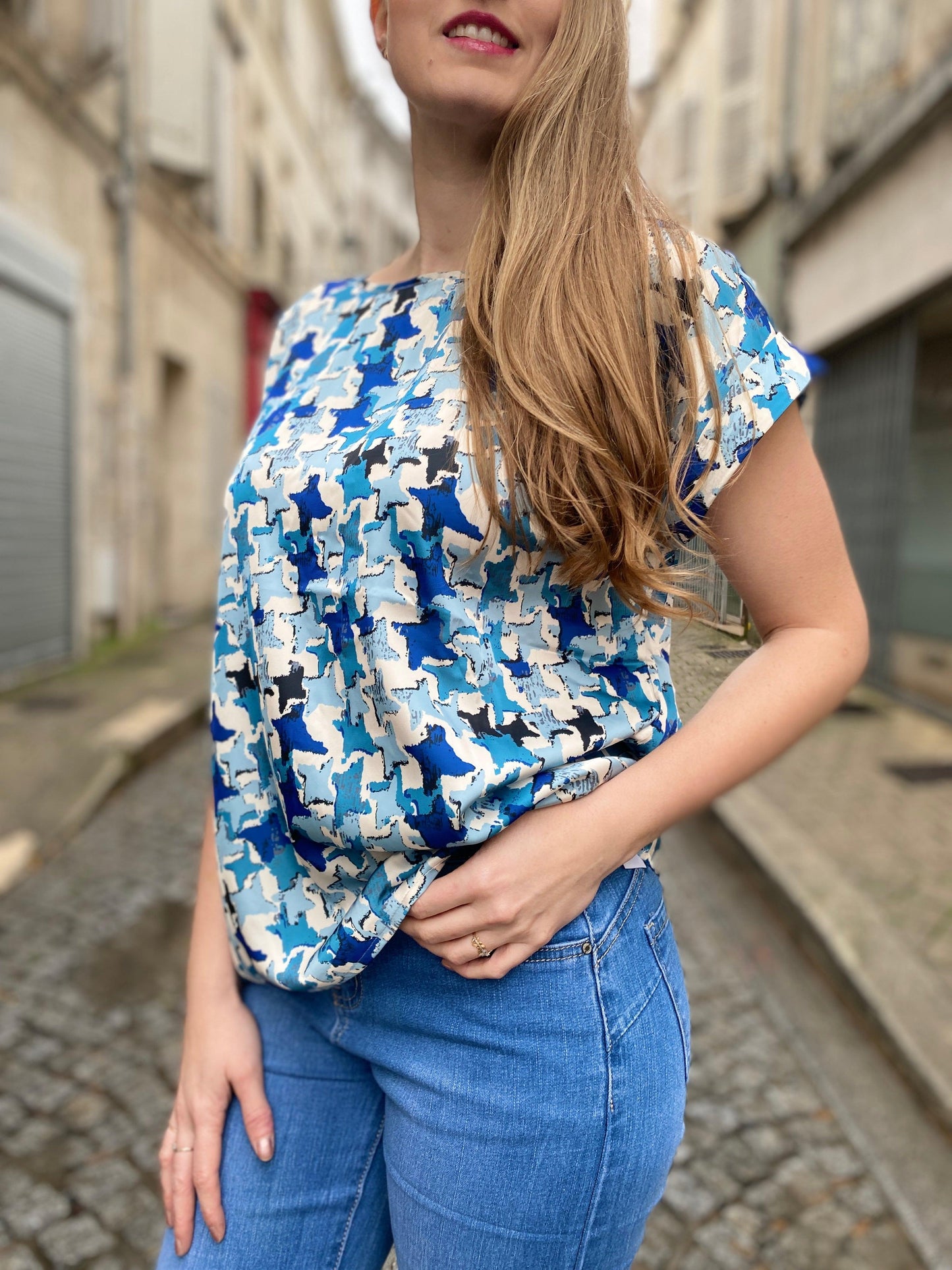 Blouse Fluide en Satin