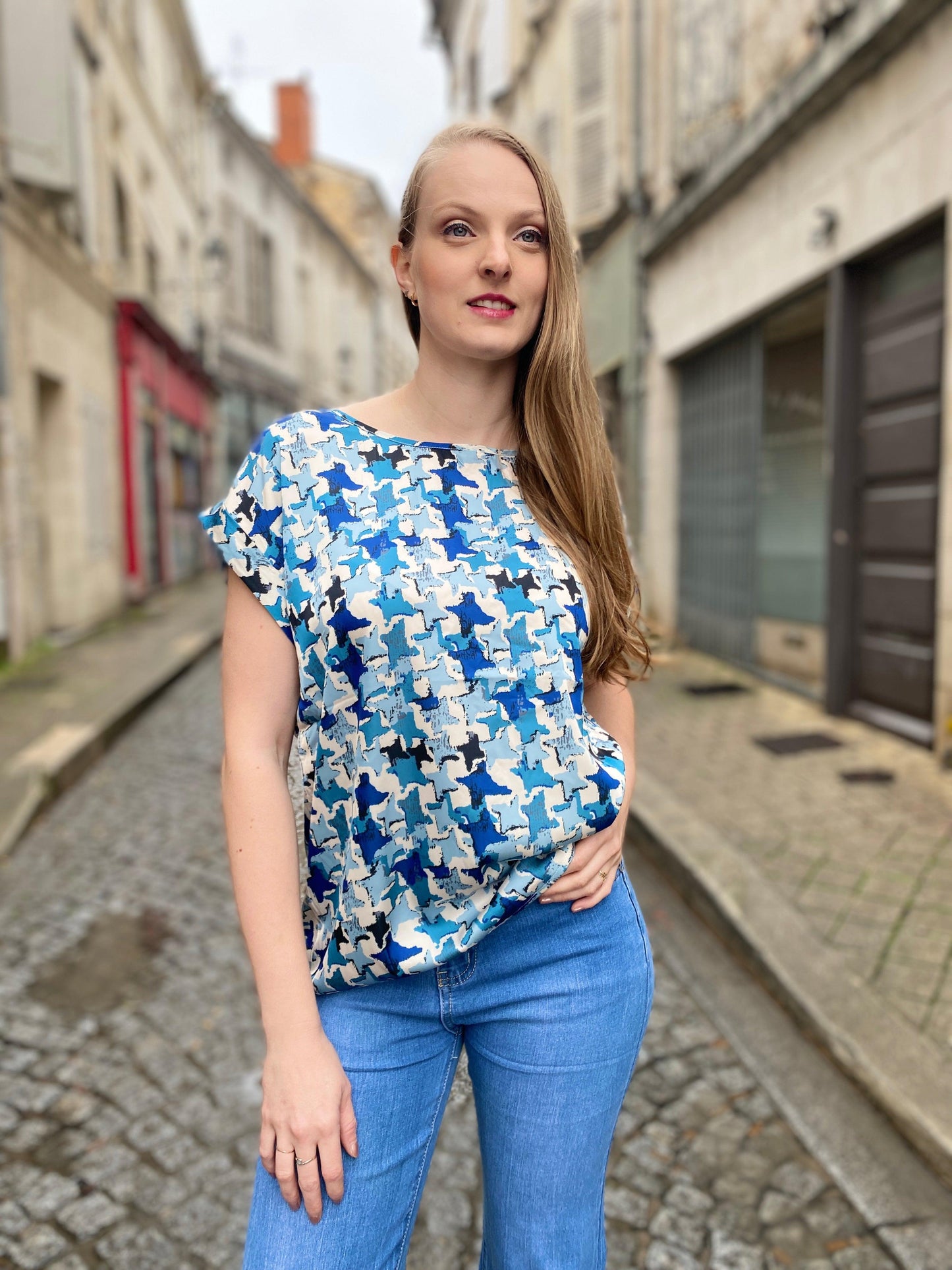 Blouse Fluide en Satin
