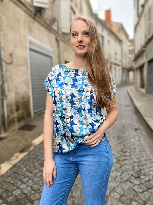 Blouse Fluide en Satin