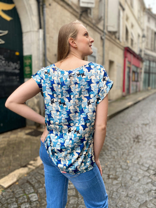 Blouse Fluide en Satin