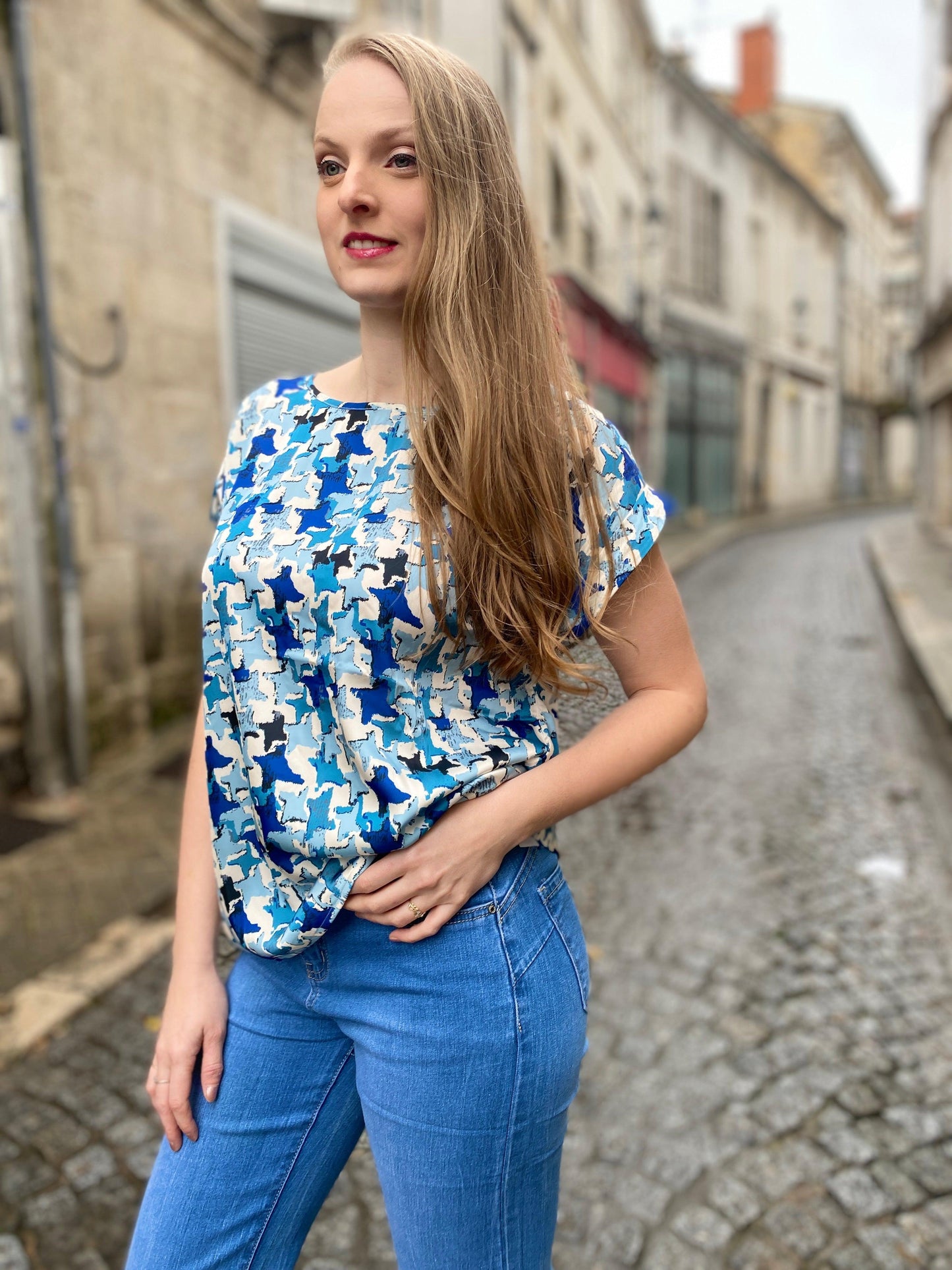 Blouse Fluide en Satin